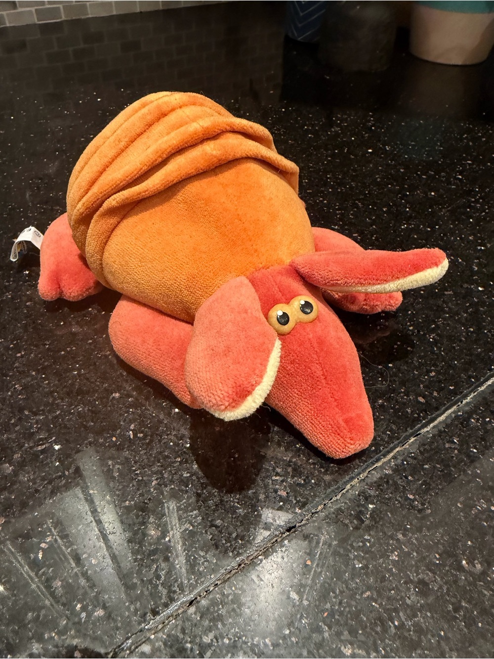 Vintage Bebe Perlsacktiere Beanbag Plush Armadillo 10"